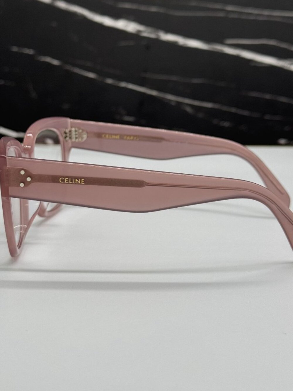 NEW CELINE CL50110U 045 EYEGLASSES PINK WOMEN EYEWEAR CELINE - Picture 8 of 11